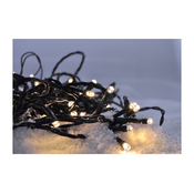 LED Vanjski Božicni lanac 50xLED/3xAA topla bijela IP44