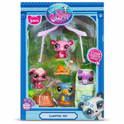 Littlest Pet Shop: Kampiranje 3-delni komplet figuric, serija 2