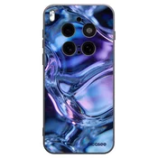 Silikonski črni ovitek za Vivo X300 Pro - Iris liquid