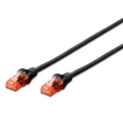 EWENT Omrežni kabel Ewent Im1002 Patch Cable Cat 6 Utp 0,5M črn, (21406957)
