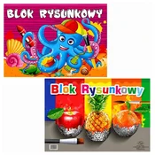 Blok Blok za risanje LEAN SCHOOL PROTOS A3, bel, 19 listov, 80g