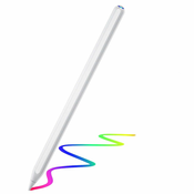 Stylus olovka Tech-Protect Digital Stylus Pen 2 za iPad s Bluetooth povezivanjem i magnetnim punjenjem - vijela
