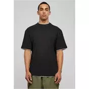 Urban Classics Big & Tall Majica  črna / bela