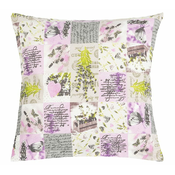 Blazina ADÉLA - 40x40 cm - Patchwork lila