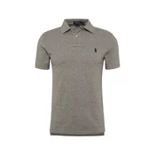 POLO RALPH LAUREN Majica SS SLIM FIT-SHORT SLEEVE-KNIT, siva