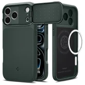 Ovitek Spigen Optik Armor MagSafe za iPhone 17 Pro/18 Pro - abyss green