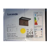 Lucande - LED Zunanja stenska svetilka s senzorjem LIGNUS LED/14W/230V IP54