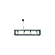 Lucide 31472/04/15 - Obesna svetilka ORIS 4xE27/60W/230V