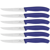 Victorinox Swiss Classic steak knife 6 tlg. blue