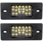shumee VW Golf V Passat B5 FL KOMBI LED luči za registrsko tablico 2 kom. set