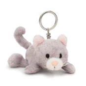 NICI obesek Mačka siva 10cm, ležeča GREEN