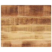 Vidaxl Mizna plošča 60x50x3,8 cm pravokotna grob trden mangov les