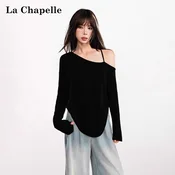 La Chapelle Ženska majica, Dug rukav, Crna