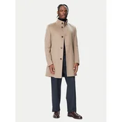 BOSS Volneni plašč H-Hyde-SU-264 50571853 Rjava Slim Fit