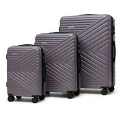 3u1 set kofera u ljubicastoj boji - V dizajn