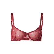 Hunkemöller Nedrček roza/temno rdeča
