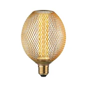 Paulmann LED MetallicGlow Globe Spiral E27 medeninasta - Kovina