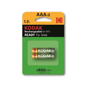 Baterija Kodak punjiva AAA HR03 650 mAh