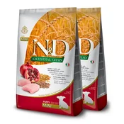 Farmina N&D dog LG PUPPY MINI Chicken & Pomegranate 2 x 7 kg