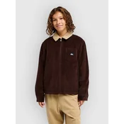 Quiksilver DNA Sherpa Harrington Kids Jacket java
