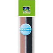 Fixomoll ščetkasta tesnilna letev za vrata, prozorna,1m x 15mm