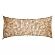 Vidaxl vidaXL Kamuflažna mreža z torbo za shranjevanje 409 x 206 cm peščeno rjava