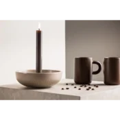 Venture Design Sveča Posh 18x6 cm bež