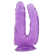 Chisa Novelties Double Dildo Purple 18cm