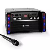 auna Disco Fever uredaj za karaoke CD-/CD+G-Player držac za iPad
