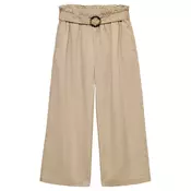 Vero Moda Ohlapne hlače Bree 10341670 Rjava Cropped Fit