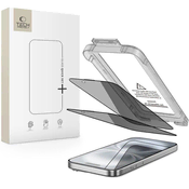 slomart Tech-Protect Quick Set Spy+ 2-pack steklo za zasebnost za iPhone 15/16