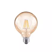 Iris Lighting Filament Bulb Longtip ST64 LED žarulja, 6W, 4000K, 540lm, E27, zlatna