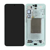 Samsung Galaxy S25 Plus - LCD zaslon + steklo na dotik + okvir (Mint) OLED