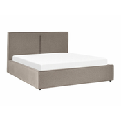 Postelja Berwyn 1290 (Taupe) Zakonske, Svetlo rjava, 160x200, Blago, Posteljno dno, 177x224x108cm