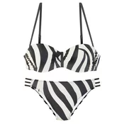 FRENCH CONNECTION Bikini črna/bela