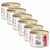 4Vets Cat Natural Simple Recipe with Veal 6 x 185 g