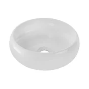 COMAD UN-WIKI-SW - Nadgradni umivaonik WIKI pr. 36 cm keramika/sjajna bijela