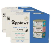 Applaws Fish Selection Konzerva za macke, izbor ribe u umaku 36 x 70 g