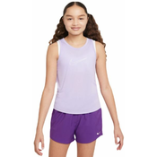 Majica kratkih rukava za djevojcice Nike Kids Dri-Fit One Training Tank - hydrangeas/white
