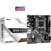 Asrock B650M-H/M.2+, AMD, Utor AM5, DDR5-SDRAM, 96 GB, DIMM, Dvokanalni