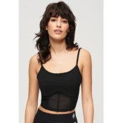 Superdry za ženske. W6011833A Korzet Sport Tech črn (XS), Črna, Domača oblačila, Šport, Bombaž, Večnamens