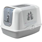 MODERNA Toalet za macke Trendy Cat Cats In Love, 50cm, Sivi