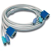 TRENDnet TK-C10 PS/2 VGA M/M KVM kabel 3m sivi