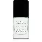 Gabriella Salvete Sunkissed dolgoobstojen lak za nohte odtenek 61 Milk Delight 11 ml