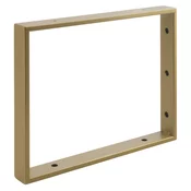Nosilni nosilec 350x280x40mm, lakirano jeklo, zlata mat barva - Zlata mat barva - 4x28x35 cm - Sapho - 24 - Jeklo - 40 - 280 - 350 - 14