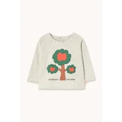 Tinycottons  majica z dolgimi rokavi otroška bombažna TREE GRAPHIC BABY TEE