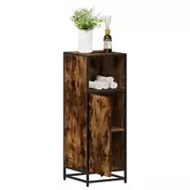 Vidaxl vidaXL Kopalniška omarica dimljen hrast 35x37,5x100 cm