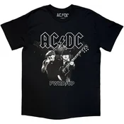 AC/DC B&W Photo North American Tour 25 (Back Print & Ex-Tour) Black XL Majica