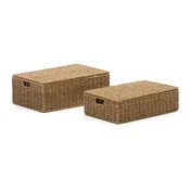 Košare v kompletu 2 ks iz morske trave 40x60x21 cm Tossa – Kave Home
