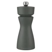 Mlinček za sol ali poper KENTON 15 cm, temno siva, les, Cole & Mason